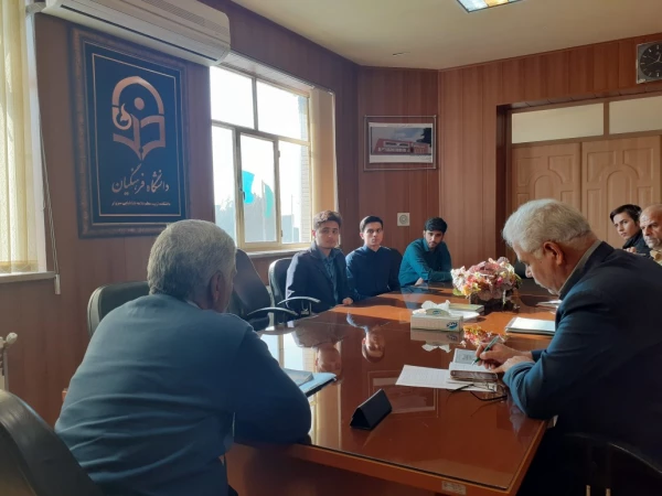 جلسه ی انجمن ورزشی دانشگاه فرهنگیان، واحد علامه طباطبایی سبزوار با حضور اعضای اصلی این انجمن برگزار گردید.  4