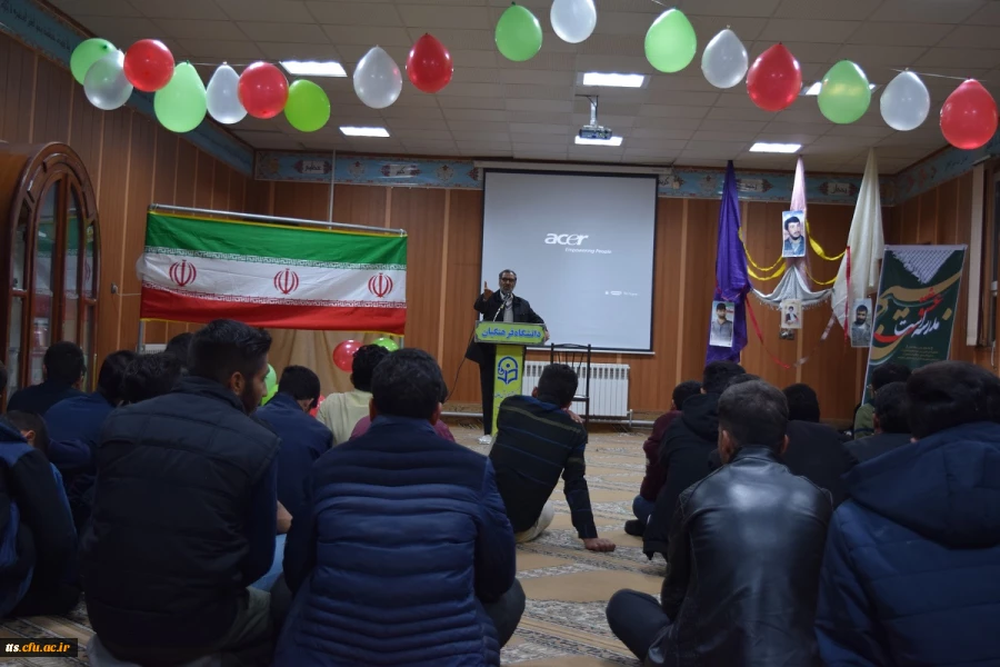 مراسم بزرگداشت هفته ی بسیج در واحد علامه طباطبایی سبزوار  برگزار شد 6