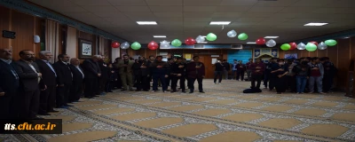 مراسم بزرگداشت هفته ی بسیج در واحد علامه طباطبایی سبزوار  برگزار شد