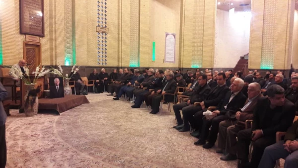 حضور جناب آقای دکتر بینش، ریاست محترم دانشگاه فرهنگیان، واحد علامه طباطبایی سبزوار در مراسم ختم خیر مدرسه ساز  مرحوم حسن مشایخی 2