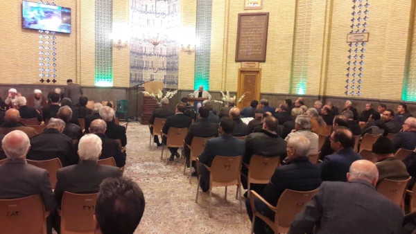 حضور جناب آقای دکتر بینش، ریاست محترم دانشگاه فرهنگیان، واحد علامه طباطبایی سبزوار در مراسم ختم خیر مدرسه ساز  مرحوم حسن مشایخی 3