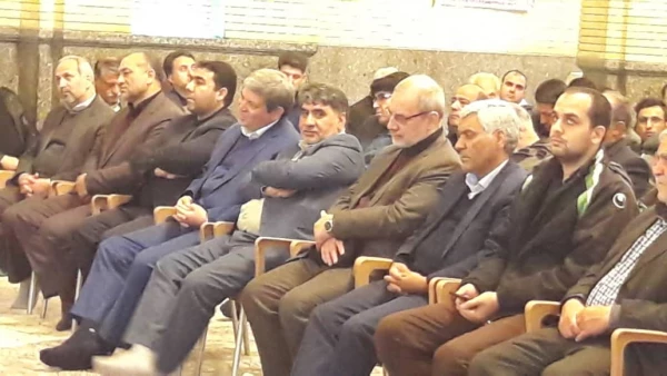 حضور جناب آقای دکتر بینش، ریاست محترم دانشگاه فرهنگیان، واحد علامه طباطبایی سبزوار در مراسم ختم خیر مدرسه ساز  مرحوم حسن مشایخی 5