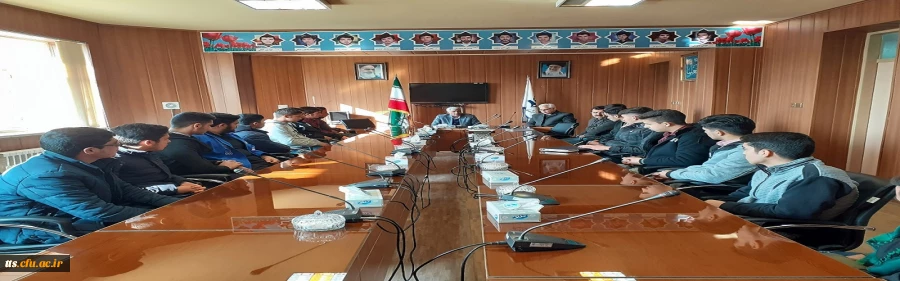 حضور دانش آموزان پپایه دوازدهم رشته انسانی، شهرستان داورزن در دانشگاه فرهنگیان سبزوار  2