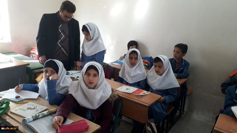 حضور دانشجو معلمان کارورز در دبستان های روستایی  3