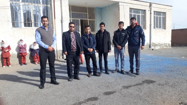 حضور دانشجو معلمان کارورز در دبستان های روستایی  6