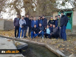 برگزاری اردوی سیاحتی فرهنگی به شهر ششتمد دیار فرید خراسان وروستای تاریخی کیذقان در مورخ 98/9/07 به همت مدیریت سرا های دانشجویی وکانون فرهنگی ایران شناسی وایران گردی دانشگاه فرهنگیان سبزوار  4