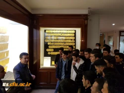 برگزاری اردوی زیارتی فرهنگی به مشهد مقدس و بازدید از موزه ها و مراکز فرهنگی آستان قدس رضوی در مورخ 98/9/21 با همکاری مدیریت سراهای دانشجویی و کانون فرهنگی ایرانشناسی و ایرانگردی دانشگاه فرهنگیان سبزوار 3