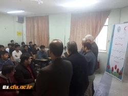 برگزاری دوره آموزشی امداد و نجات برای دانشجویان ورودی 98 دانشگاه فرهنگیان سبزوار با همکاری جمعیت هلال احمر سبزوار و کانون فرهنگی هلال احمر و امداد و نجات از مورخ 98/9/20 تا 98/9/23 در محل ساختمان آموزشی دانشگاه 3