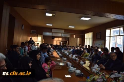 حضور جناب آقای دکتر صادق زاده قمصری در دانشگاه فرهنگیان سبزوار همزمان با روز ملی پژوهش  4