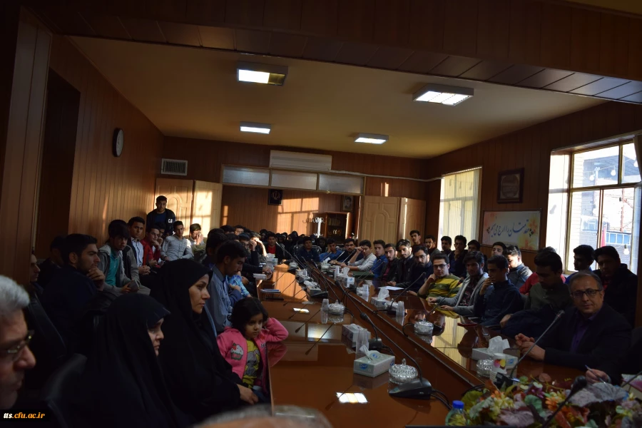 حضور جناب آقای دکتر صادق زاده قمصری در دانشگاه فرهنگیان سبزوار همزمان با روز ملی پژوهش  4