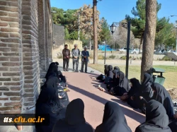 حضور دانشجومعلمان واحد خواهران، دانشگاه فرهنگیان سبزوار در آرامگاه حاج ملاهادی سبزواری 2