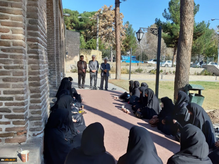 حضور دانشجومعلمان واحد خواهران، دانشگاه فرهنگیان سبزوار در آرامگاه حاج ملاهادی سبزواری 2