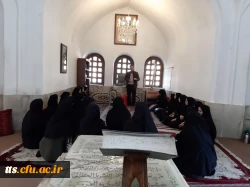 حضور دانشجومعلمان واحد خواهران، دانشگاه فرهنگیان سبزوار در آرامگاه حاج ملاهادی سبزواری 3