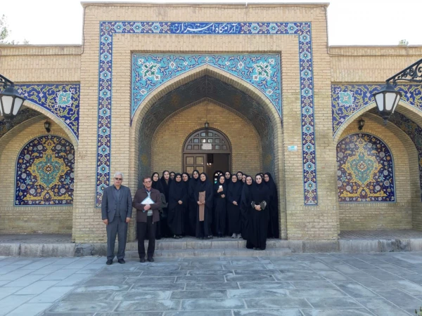 حضور دانشجومعلمان واحد خواهران، دانشگاه فرهنگیان سبزوار در آرامگاه حاج ملاهادی سبزواری 4