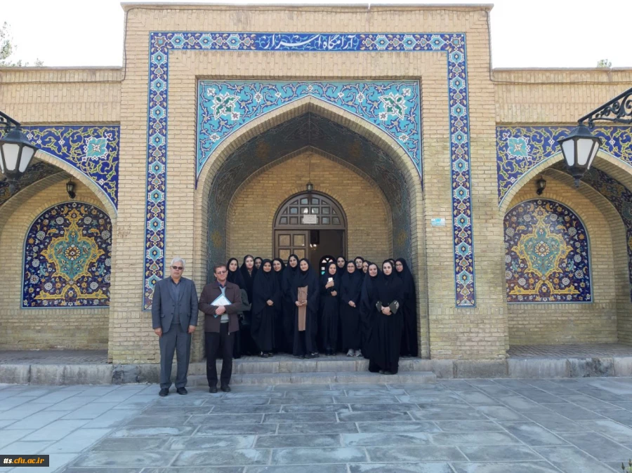 حضور دانشجومعلمان واحد خواهران، دانشگاه فرهنگیان سبزوار در آرامگاه حاج ملاهادی سبزواری 4