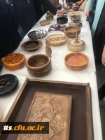 برگزاری کلاس درس، در کارگاه هنر یکی از هنرمندان شهرستان سبزوار 4