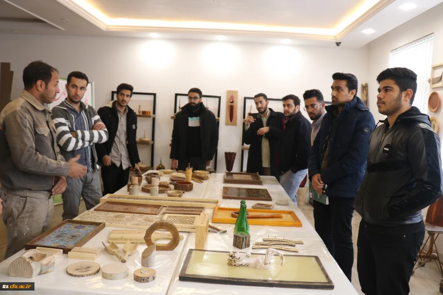 حضور دانشجو معلمان دانشگاه فرهنگیان سبزوار در کارگاه هنر 5