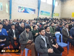 شرکت جمعی از مسئولین ، همکاران ، اساتید و دانشجویان دانشگاه فرهنگیان در همایش 9 دی ( روز بصیرت)  3