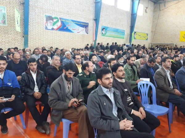 شرکت جمعی از مسئولین ، همکاران ، اساتید و دانشجویان دانشگاه فرهنگیان در همایش 9 دی ( روز بصیرت)  3