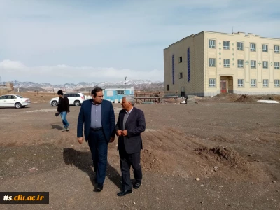 حضور معاونت محترم استاندار و فرماندار ویژه ی شهرستان سبزوار در محل ساختمان جدید دانشگاه فرهنگیان سبزوار