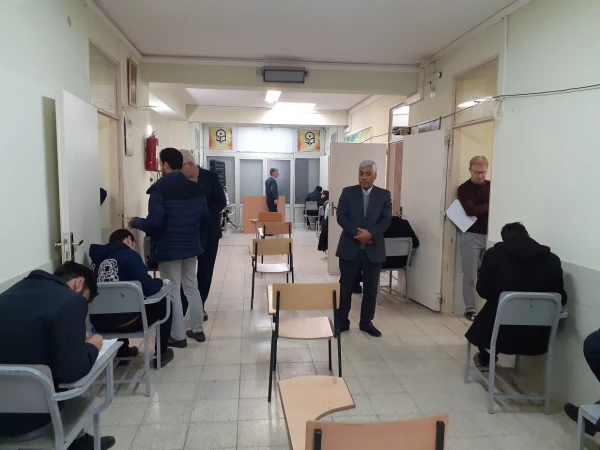 بازدید سرزده ریاست و معاونت محترم دانشگاه، از فرآیند برگزاری امتحانات ترم اول دانشگاه فرهنگیان واحد علامه طباطبایی سبزوار 3