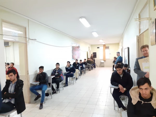 بازدید سرزده ریاست و معاونت محترم دانشگاه، از فرآیند برگزاری امتحانات ترم اول دانشگاه فرهنگیان واحد علامه طباطبایی سبزوار 6