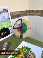 به همت دانشجو معلمان واحد (خواهران) نمایشگاه و کارگاه آثار هنری دانشجو معلمان ورودی 97 این دانشگاه، در محل سالن اجتماعات دانشگاه، برگزار گردید.  3