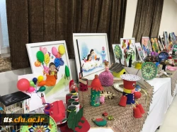 به همت دانشجو معلمان واحد (خواهران) نمایشگاه و کارگاه آثار هنری دانشجو معلمان ورودی 97 این دانشگاه، در محل سالن اجتماعات دانشگاه، برگزار گردید.  2