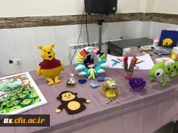 به همت دانشجو معلمان واحد (خواهران) نمایشگاه و کارگاه آثار هنری دانشجو معلمان ورودی 97 این دانشگاه، در محل سالن اجتماعات دانشگاه، برگزار گردید.  3