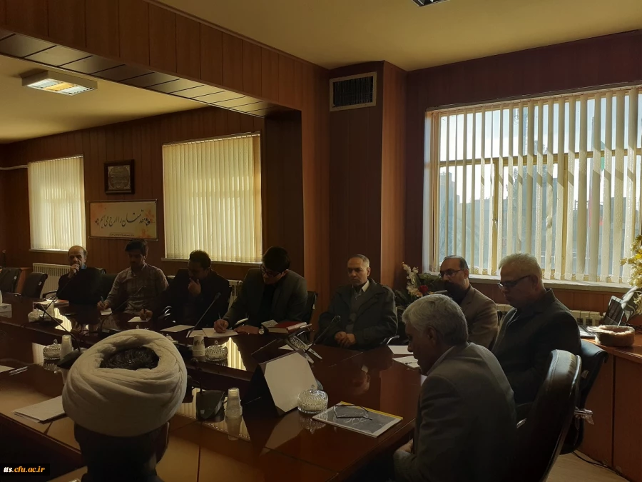جلسه شورای فرهنگی در دانشگاه فرهنگیان سبزوار برگزار گردید. 2