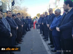 گرامیداشت 12 بهمن ماه سالروز ورود امام خمینی (ره) به کشور و آغاز دهه فجر، با حضور حداکثری دانشجو معلمان و مسئولین دانشگاه فرهنگیان سبزوار، هم صدا با دیگر اقشار مردم در این شهرستان برگزار گردید.  2