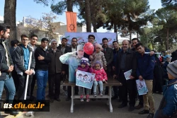 حضور پرشور دانشجو معلمان، اساتید و کارکنان دانشگاه فرهنگیان واحد علامه طباطبایی سبزوار و واحد خواهران این دانشگاه، در راهپیمایی 22 بهمن ماه. 
این حضور هم صدا با جمعیت کثیر مردم فهیم و شهید پرور سبزوار صورت گرفت.  5