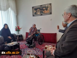 حضور ریاست محترم و هیات همراه پردیس هاشمی نژاد مشهد مقدس در دانشگاه فرهنگیان واحد علامه طباطبایی سبزوار(خواهران)   2