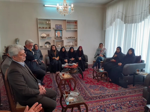 حضور ریاست محترم و هیات همراه پردیس هاشمی نژاد مشهد مقدس در دانشگاه فرهنگیان واحد علامه طباطبایی سبزوار(خواهران)   3