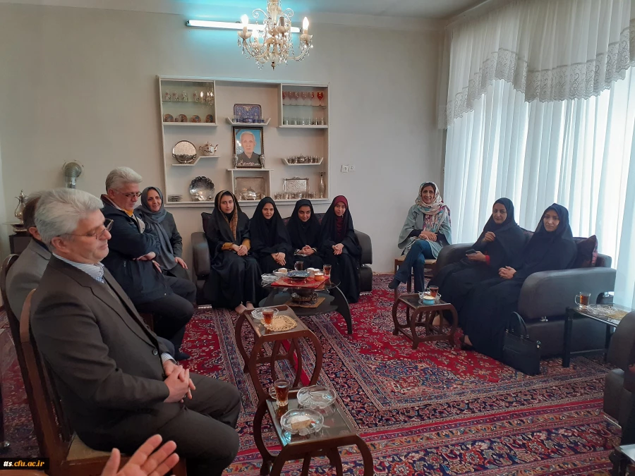 حضور ریاست محترم و هیات همراه پردیس هاشمی نژاد مشهد مقدس در دانشگاه فرهنگیان واحد علامه طباطبایی سبزوار(خواهران)   3