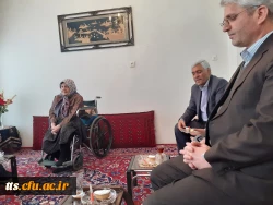 حضور ریاست محترم و هیات همراه پردیس هاشمی نژاد مشهد مقدس در دانشگاه فرهنگیان واحد علامه طباطبایی سبزوار(خواهران)   6