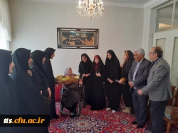حضور ریاست محترم و هیات همراه پردیس هاشمی نژاد مشهد مقدس در دانشگاه فرهنگیان واحد علامه طباطبایی سبزوار(خواهران)   2
