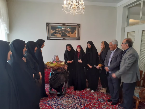 حضور ریاست محترم و هیات همراه پردیس هاشمی نژاد مشهد مقدس در دانشگاه فرهنگیان واحد علامه طباطبایی سبزوار(خواهران)   2