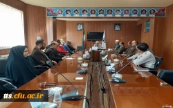 برگزاری جلسه شورای اداری دانشگاه فرهنگیان سبزوار، با محوریت اقدامات پیشگیرانه در جهت عدم به ابتلا به ویروس کرونا.  2