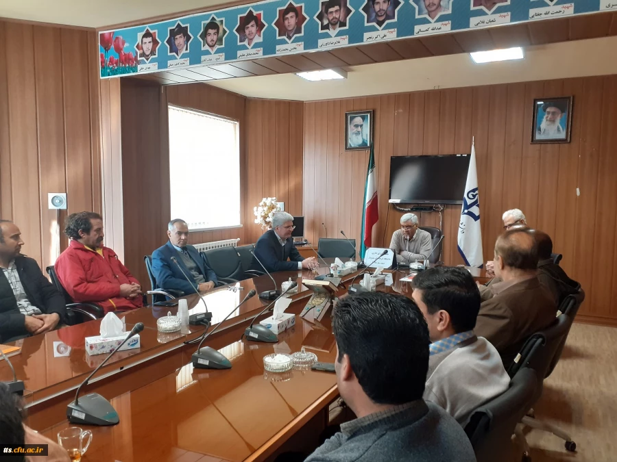 برگزاری جلسه شورای اداری دانشگاه فرهنگیان سبزوار، با محوریت اقدامات پیشگیرانه در جهت عدم به ابتلا به ویروس کرونا.  6