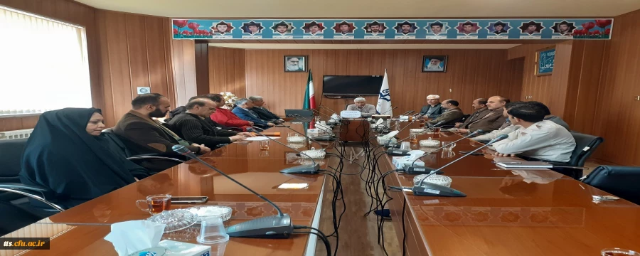 برگزاری جلسه شورای اداری دانشگاه فرهنگیان سبزوار، با محوریت اقدامات پیشگیرانه در جهت عدم به ابتلا به ویروس کرونا.  2