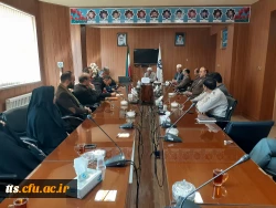 برگزاری جلسه شورای اداری دانشگاه فرهنگیان سبزوار، با محوریت اقدامات پیشگیرانه در جهت عدم به ابتلا به ویروس کرونا.  5