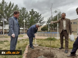 کاشت 10 اصله درخت، همزمان با گرامیداشت روز درختکاری در دانشگاه فرهنگیان سبزوار صورت گرفت.  7