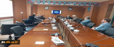 جلسه شورای آموزش، دانشگاه فرهنگیان، واحد علامه طباطبایی سبزوار. 