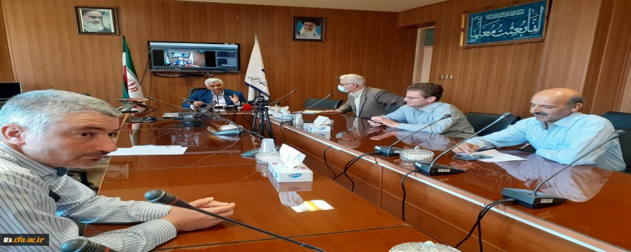 جلسه شورای اساتید دانشگاه فرهنگیان سبزوار-به صورت مجازی(ویدئو کنفرانس) 2