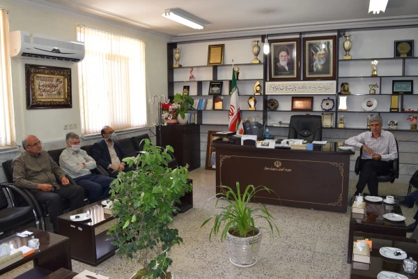 حضور جمعی از پرسنل دانشگاه فرهنگیان سبزوار در اداره آموزش و پرورش شهرستان سبزوار  4