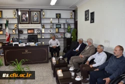 حضور جمعی از پرسنل دانشگاه فرهنگیان سبزوار در اداره آموزش و پرورش شهرستان سبزوار  5