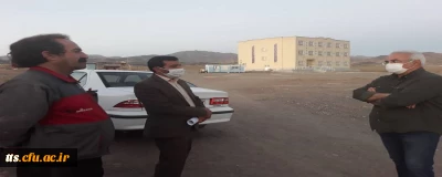 بازدید از پروژه ساختمان دوم دانشگاه فرهنگیان سبزوار