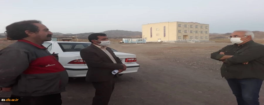 بازدید از پروژه ساختمان دوم دانشگاه فرهنگیان سبزوار 2