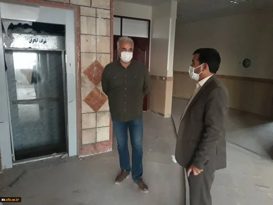 بازدید از پروژه ساختمان دوم دانشگاه فرهنگیان سبزوار 5